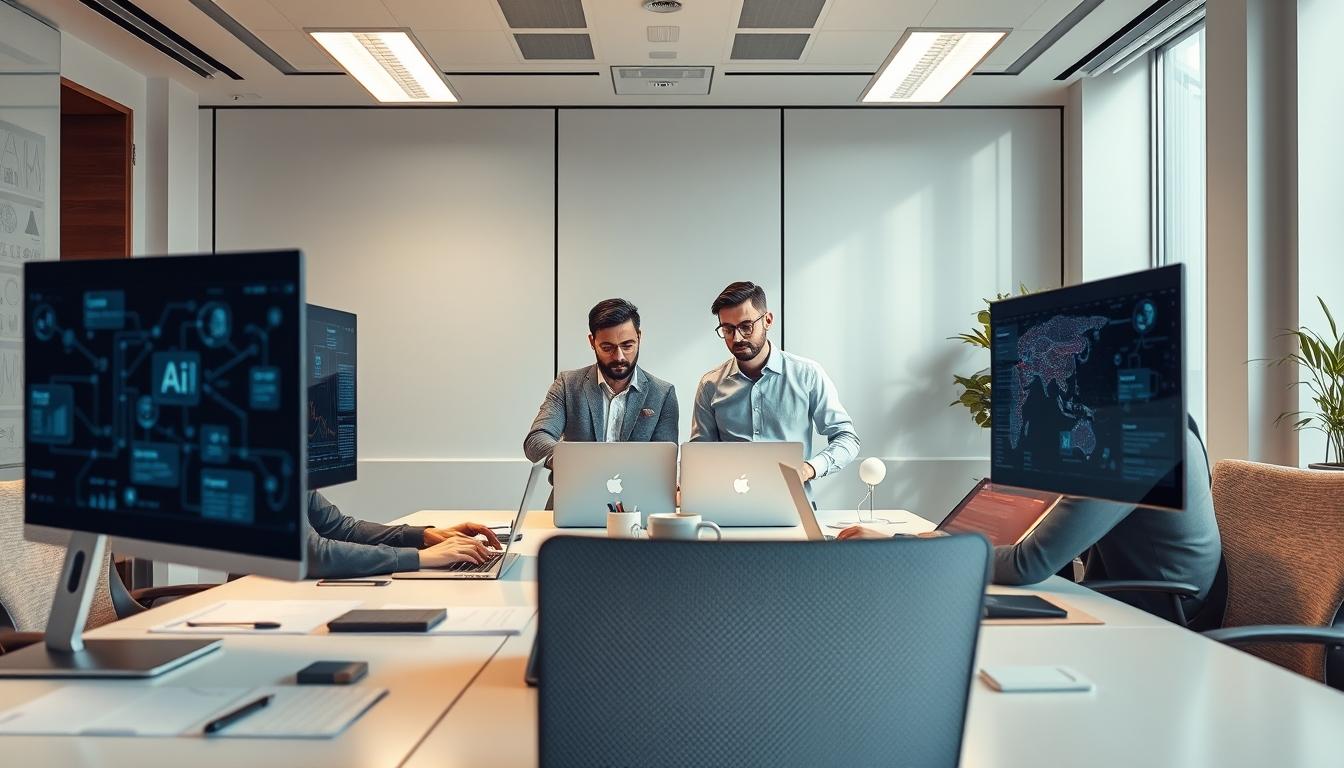 Enterprise software dashboards and business process automation